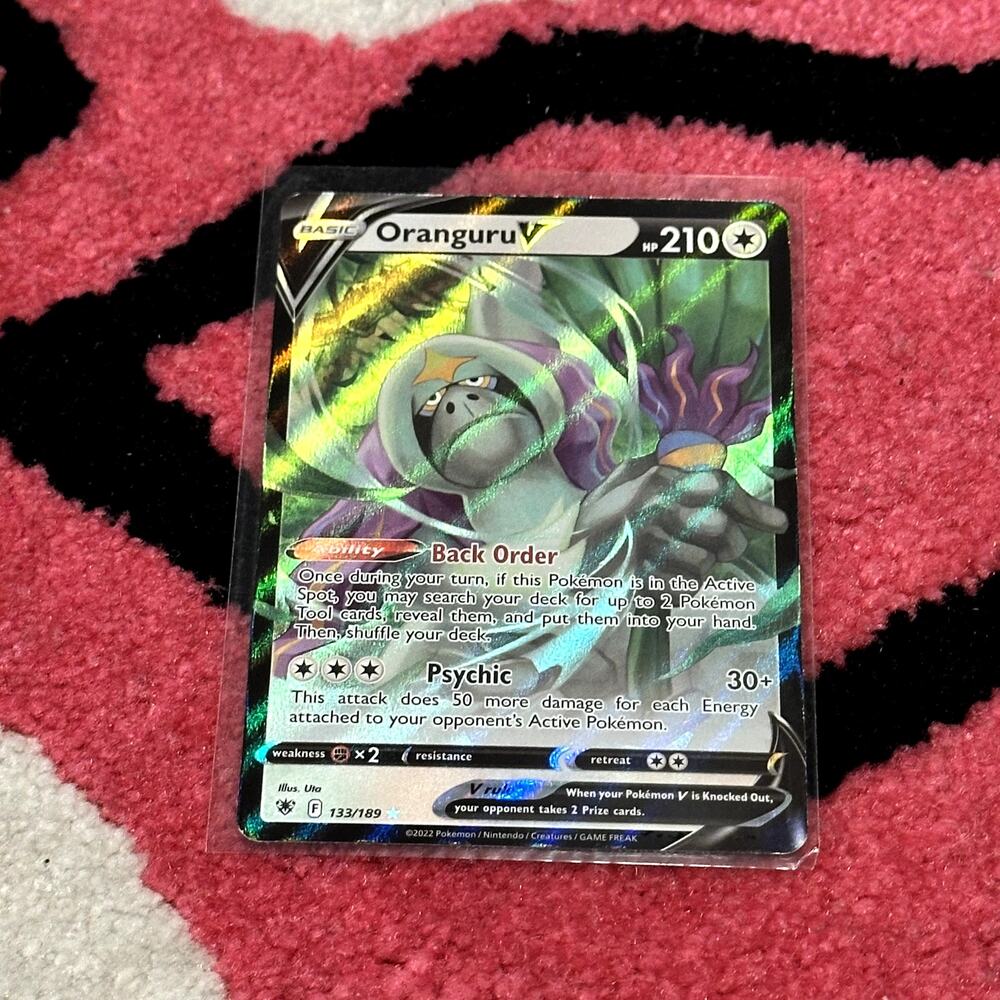 Oranguru V #133 – Pokémon Astral Radiance – Full Art Holo – As Pictured